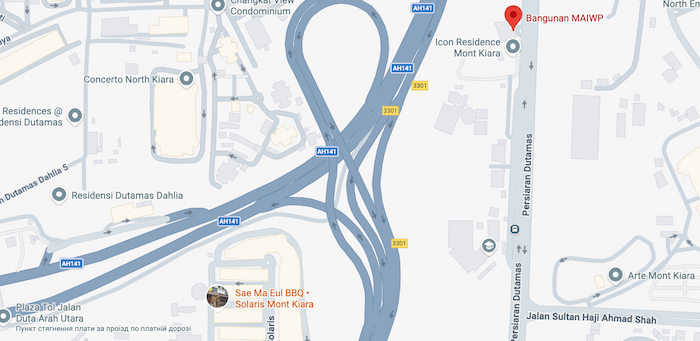 Map image placeholder for CityFacts Malaysia
